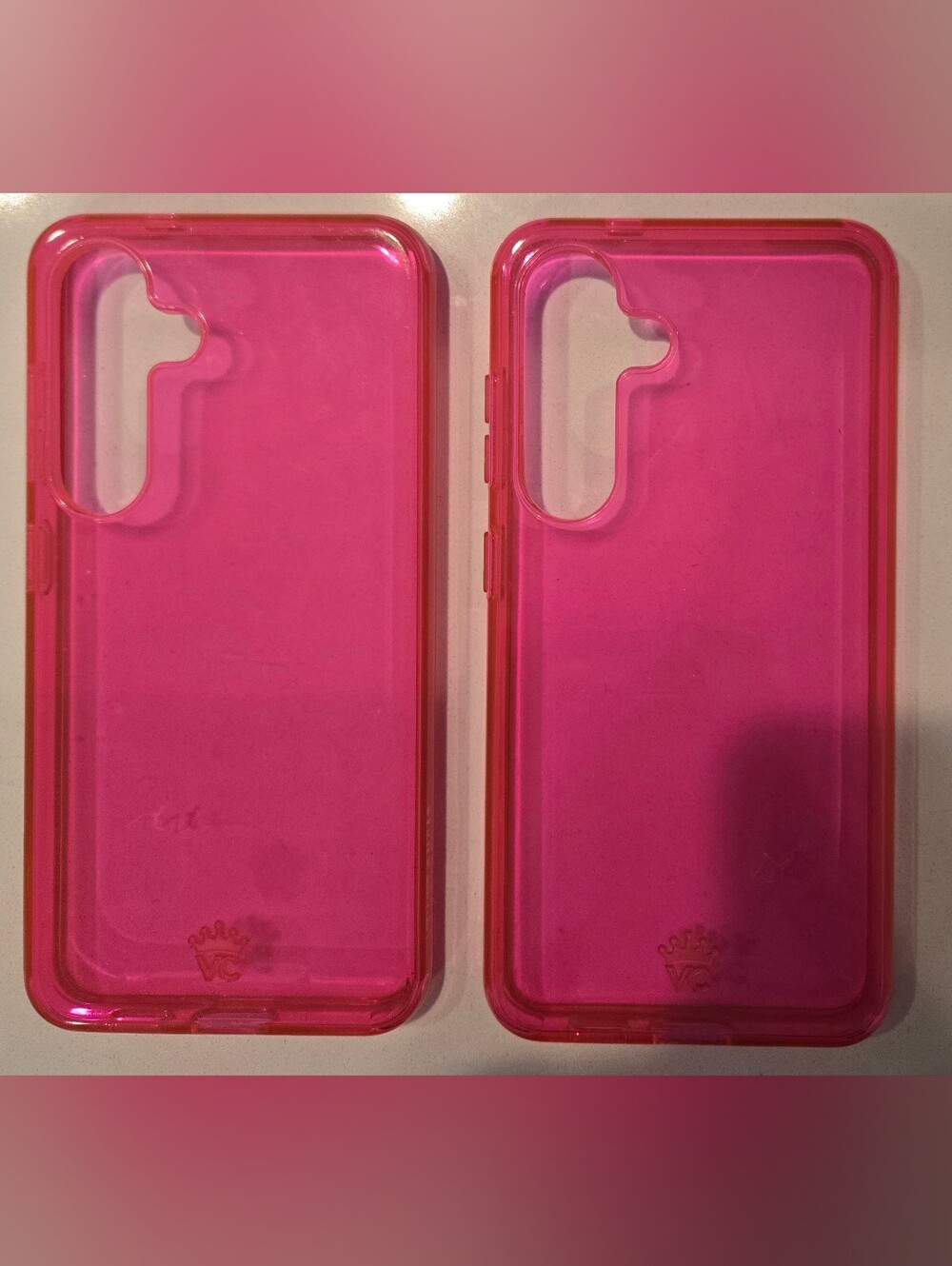 Velvet Caviar Hot Pink Transparent Phone Case - Samsung Galaxy S24